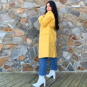 Yellow Trench Coat